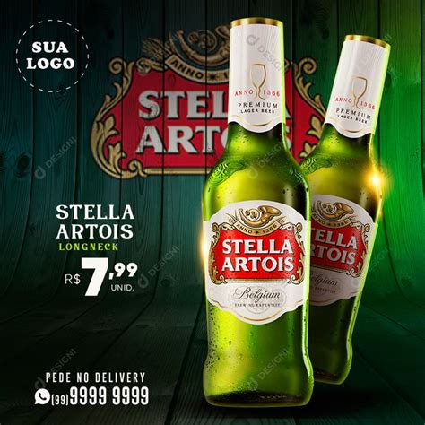 Cerveja Stella Artois Bares Social Media Psd Editável [download