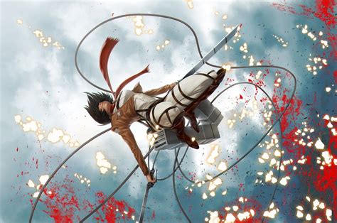 Attack On Titan Mikasa Wallpapers - Top Free Attack On Titan Mikasa ...