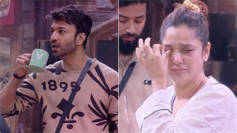 Bigg Boss 17 Ankita Lokhande And Vicky Jains Fight Leaves Actor In