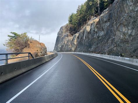 Lines Painted On Kennedy Hill BC Highway 4 Learn More Ab Flickr