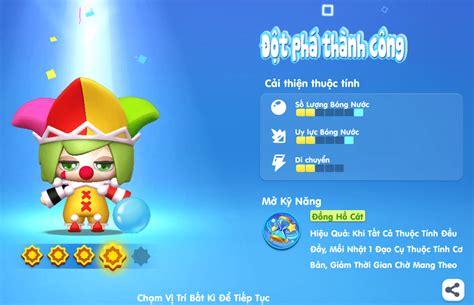chi tiet ve  thong nhan vat trong bomber vng bluestacks