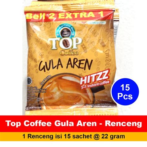 Jual Top Kopi Gula Aren Renceng Top Coffee Gula Aren Renceng Di