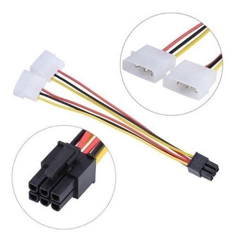 Cable Molex Ide A Poder 6 Pin 6 Pines Tarjeta Video Mercado Libre