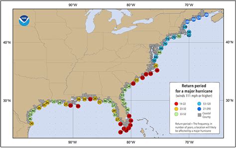 What are the chances a hurricane will hit my home? | National Oceanic ...