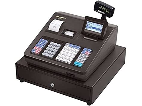 Sharp Xe A407 Thermal 99 Dept Cash Register