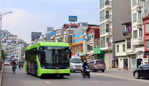 VinBus Tuyến Xe Buýt Điện E09 KĐT Smart City Đường Thanh Niên