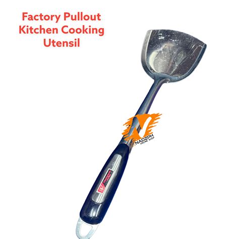 Factory Pullout Kitchen Spatula Stainless Steel Cooking Spatula Lazada Ph