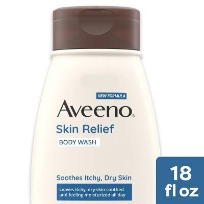 Aveeno Skin Relief Unscented Body Wash For Sensitive Skin - 18 Fl Oz : Target