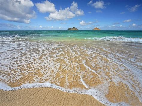 Lanikai Beach In Lanikai Oahu Hawaii With Map And Photos