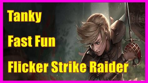 Fast Fun Flicker Strike Raider Build Update YouTube