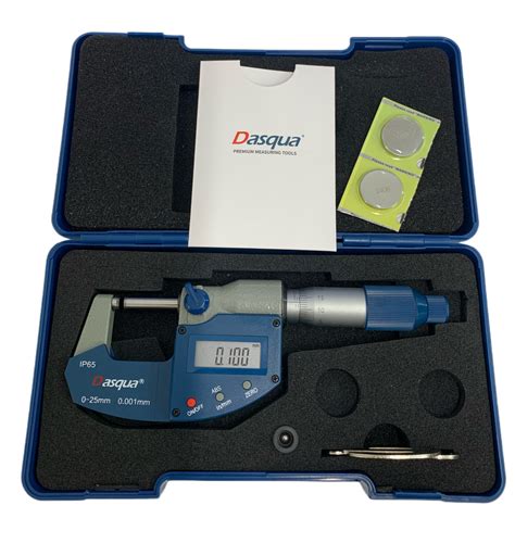 Dasqua Ip Digital Outside Micrometer Mm Dasqua Ltd