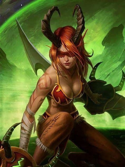 Demon Hunter Blizzard Artwork Warcraft Art World Of Warcraft