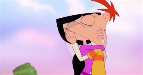 Image - Adult Phineas and Isabella Kiss Again.png - DisneyWiki