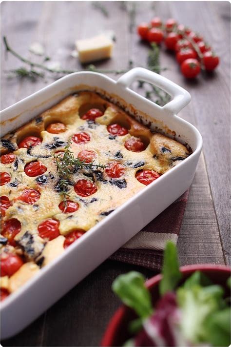 Clafoutis De Tomates Cerises ChefNini