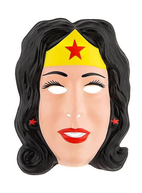 Wonder Woman PVC Kids Mask - maskworld.com