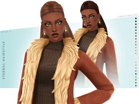 The Sims Resource Eternal Hairstyle Style