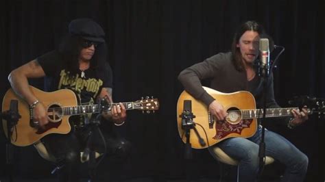 Video: Slash And Myles Kennedy Perform Acoustic Version Of 'Standing In ...