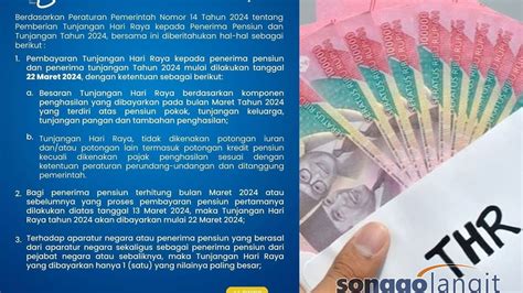 Gaji Ke 13 Dan THR Pensiunan 2024 Kapan Cair Simak Kebijakan Terbaru