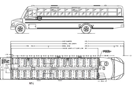 School Bus Inside Dimensions