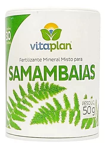 Fertilizante Mineral Misto Samambaias Vitaplan 30 Pastilhas MercadoLivre