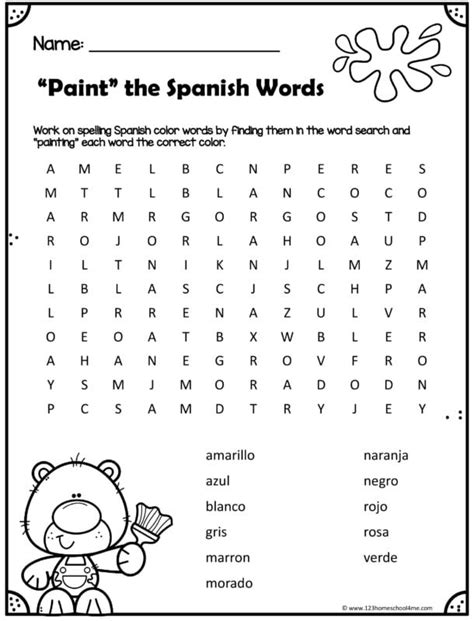 St Grade Spanish Worksheets Spanish Worksheets