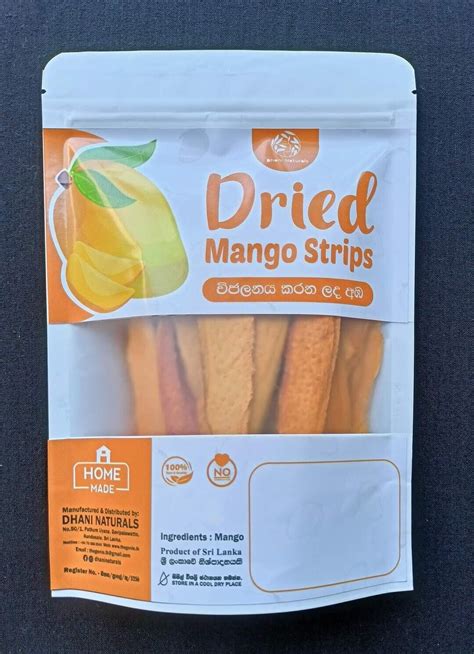 Dehydrated Dried Mango Strips 100 Natural Organic Premium Quality