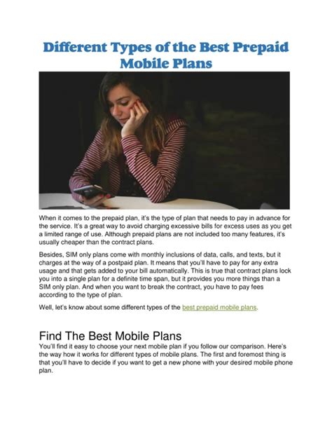 PPT - T-Mobile USA offers best prepaid phone plans PowerPoint ...