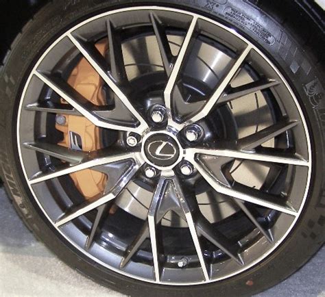 H 74348 Lexus Gs300gs350 19x8 Pretzeled 10 V Spoke Wheel Collision