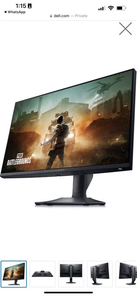 Dell Alienware Aw H Full Hd Led Gaming Monitor