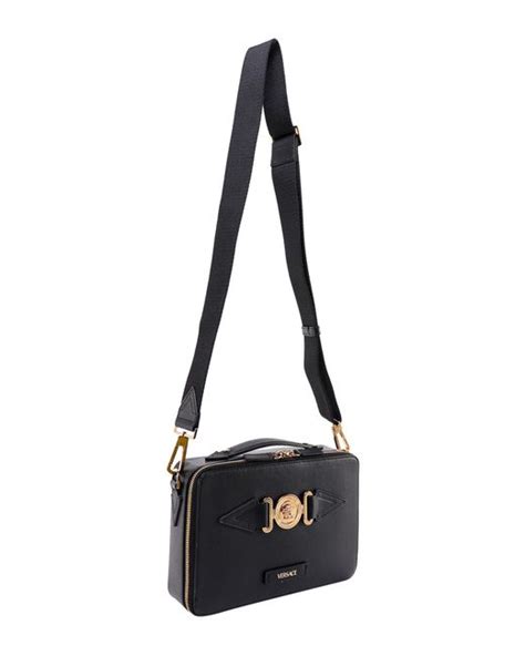 Versace Crossbody Bag In Black For Men Lyst