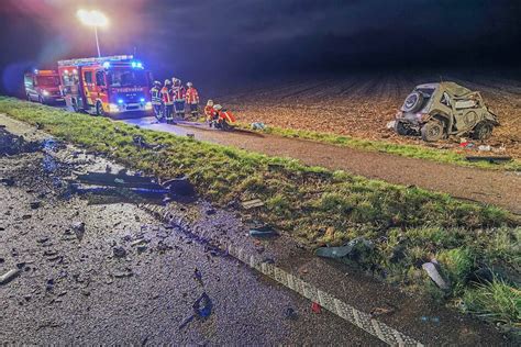 Beide Fahrer Sterben Nach Heftigem Unfall Auf B Bei Appenweier