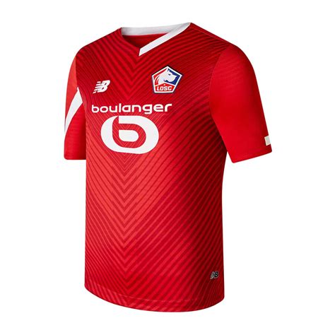 Maillot Avant Match LOSC Bleu Rouge 2023 24 Sur Foot Fr