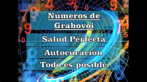 Salud Perfecta N Meros De Grabovoi Solo Audio Con N Meros Voz De