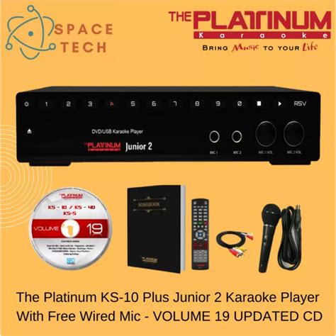 The Platinum Karaoke Ks Plus Junior Player With Songs