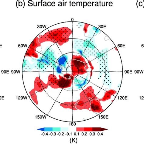 Composite Anomalies Of A Sea Level Pressure Si Hpa B