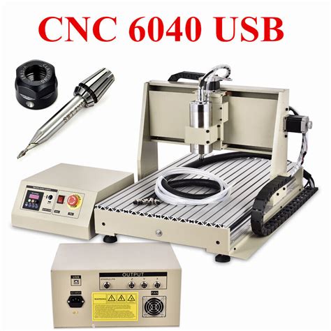 USB 3 Axis CNC 6040Z Router Engraver Drilling Milling Machine 220V 1