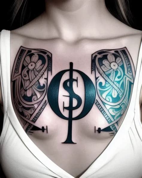 Dollar Sign Tattoo Meaning and Symbolism (Ambition)