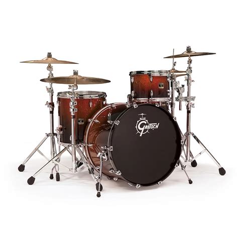 Gretsch Drums Renown 3 Piece Rock Shell Pack With 24 Bass Drum Fade