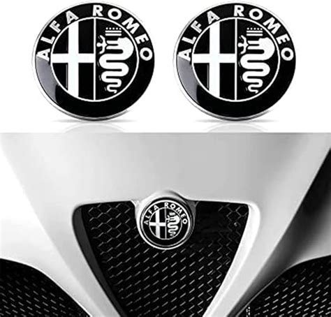 St Ck Auto Logo Emblem Abzeichen Aufkleber F R Alfa Romeo