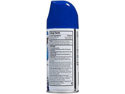 Dermoplast Pain Relieving Spray, 2.75 oz. Ingredients and Reviews