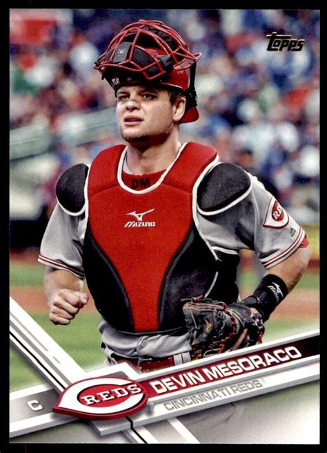 2017 TOPPS 511 DEVIN MESORACO CINCINNATI REDS EBay