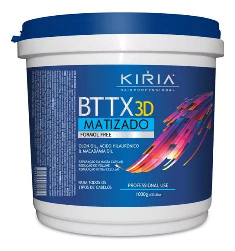 Botox Capilar Matizado Kiria Bttx D Zero Formol G Frete Gr Tis