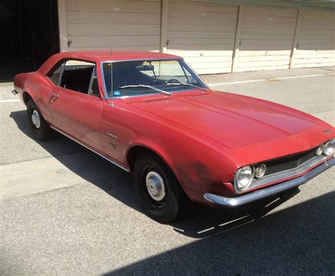 1967 Camaro Passenger Front View Cropped Barn Finds