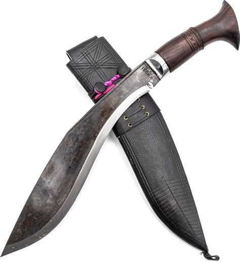 Buy Fwosi Kukri Blade 13 Inch Heavy Duty Fixed Blade Knife Black Gorkha Khukuri Or Military