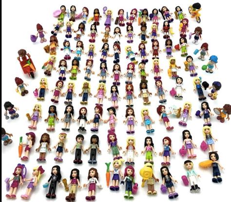 Lego Lot of 5 Friends Minifigures Randomly Picked Girls Cute - Etsy