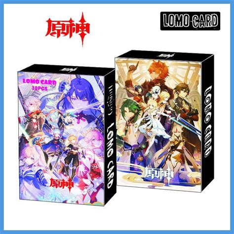 Genshin Impact Pcs Lomo Cards Box The Mad Shop