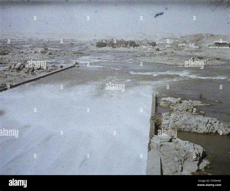 Aswan Egypt Africa Lock Of The Hydraulic Dam Nature Environment