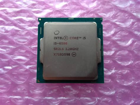 【やや傷や汚れあり】intel Core I5 6500 32ghzsr2l6tdp65wskylakelga1151intel第