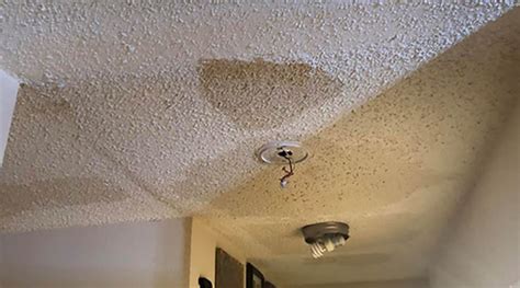 Popcorn Ceiling Water Damage How To Repair And Clean It Up