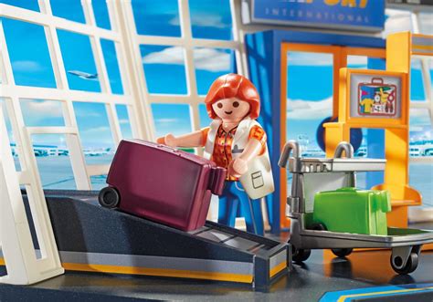 Buy Playmobil City Action Airport With Control Tower At Mighty Ape Nz